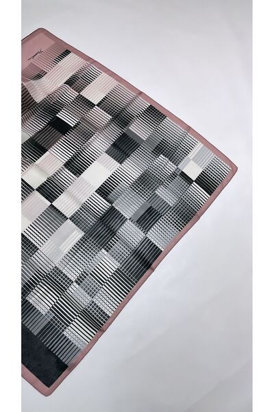 Onur وشاح - قماش فوال ناعم مخطط نموذج حجاب ملابس موضة منتجات جودة متجر جودة ا...