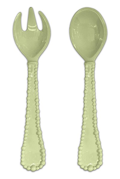 Baci Milano Joke Table Kitchen Melamin Salata Servislik Yeşil