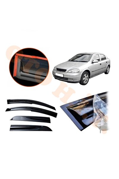 OTO H.İ.T. OPEL ASTRA G CAM RÜZGARLIĞI PARLAK SİYAH TAM UYUMLU