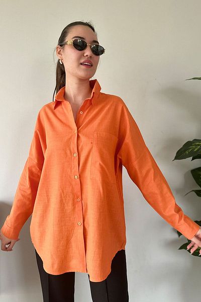 CİDDE Women's Linen Shirt