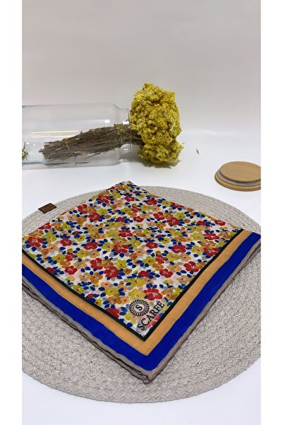 Onur وشاح - وشاح ناعم بنمط زهور جديد، منتج عصري رائع، ألوان رائعة، قماش صيفي ...