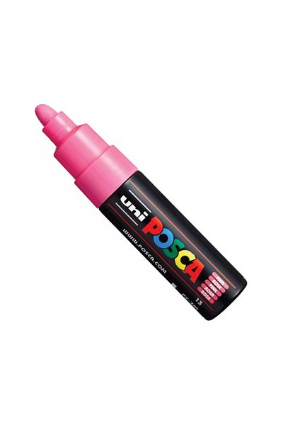 Uni Posca Marker Acrylic Painting Pen Pc-7K (4.5-5.5mm) Pink Color