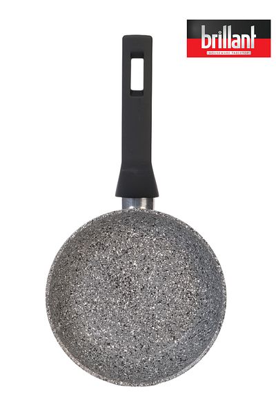 Brillant 20 cm Gray Luxury Granite Pan - Fireproof and Nonstick