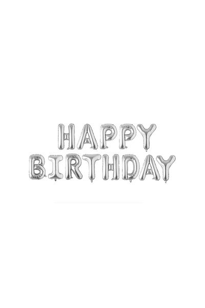 Konsept Evi Happy Birthday Set Confetti Star Letter Foil Balloon Birthday Party Set