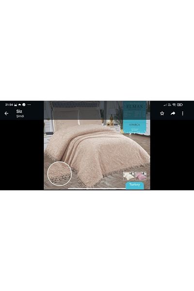 Elmas Elena Home - 6 Piece French Lace Blanket Set