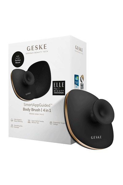 Geske Body Brush | 4 in 1 Gray