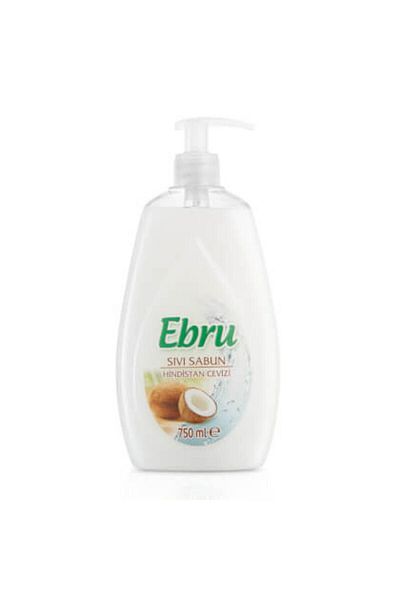Ebru (2 PCS) Ebru Liquid Soap Coconut 750 Ml