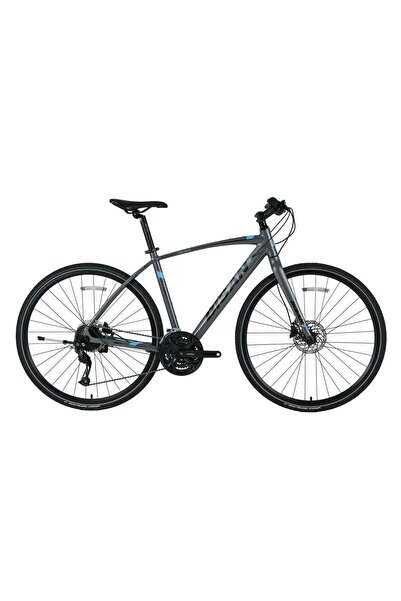 Bisan 28J BİSAN TRX 8600 ALTUS ŞEHİR BİSİKLETİ - METALİK GRİ MAVİ - 56 KADRO