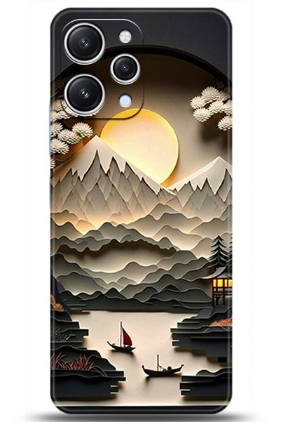 adveksiyon Xiaomi Redmi 12 Case Hd Printed Case - Followed Institution 5354