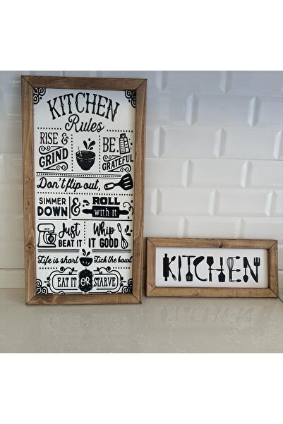woodhomeworks Ahşap Tablo,  Mutfak Tablosu, Kitchen Rules, Mutfak Kuralları, ...