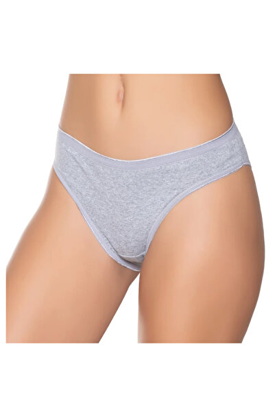 Pi Giyim Набір з 6 кольорових жіночих бікіні-трусиків з еластаном