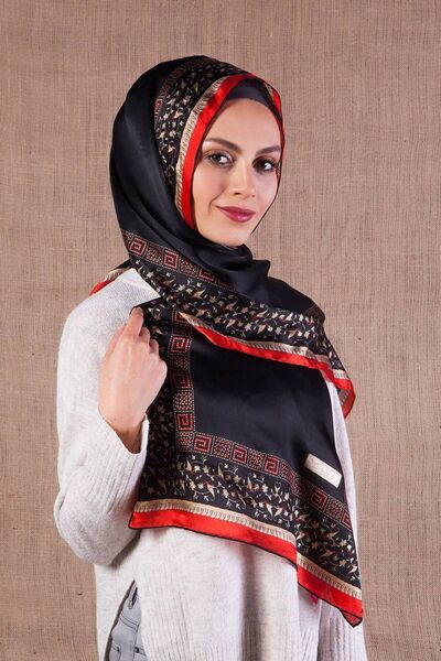 AWAM SILK شال حرير إيتول 180*50 سم