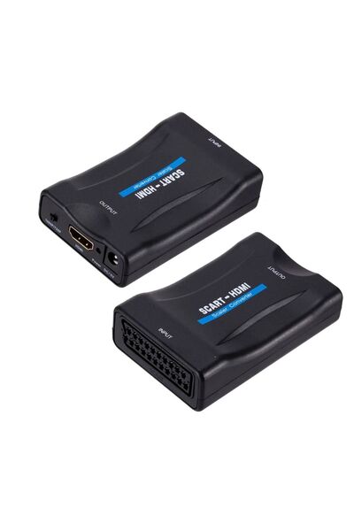 aogo Scart To Hdmi Dönüştürücü Scart In Hdmi Out 1080p Skart - Hdmi Converter...