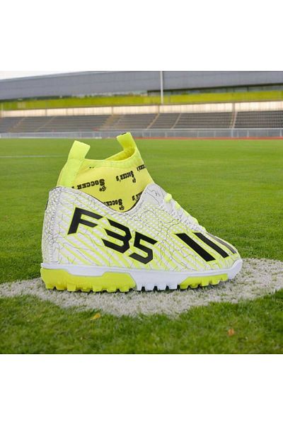 GGO Futbol Boys' Football Cleats - for Astroturf and Field, Sports Shoes with Socks