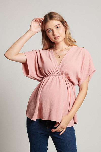 LYN MAMA Bluză Dusty Rose Olivia