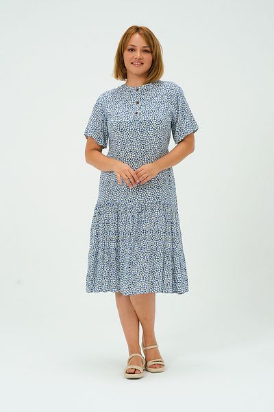 Dm Life Rochie evazată crocantă cu model floral