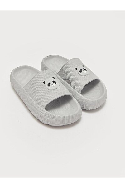 LC Waikiki Γυναικείες παντόφλες XSIDE με στάμπα αρκουδάκι