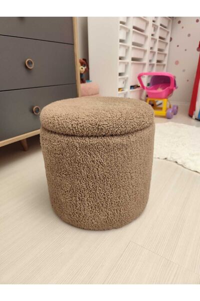 pufftable Makyaj masası pufu ,sandıklu çocuk pufu , yuvarlak oyuncak sepeti, ...
