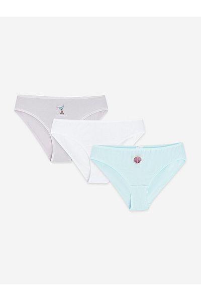 LC Waikiki LCW Young – 3er-Pack bedruckte Bikini-Slips