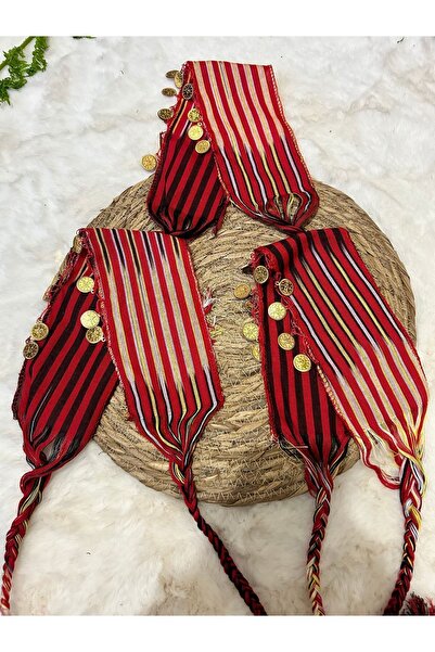 Ozer Baby Store Μαύρη Θάλασσα Local Keşan Bandana - Με κορδόνι και λίρα