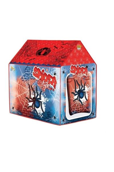 Furkan Toys - Spider Örümcek Adam Oyun Çadırı 100x100x68 Cm D:4