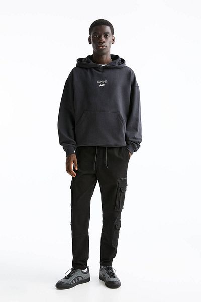 Pull & Bear Multi-Pocket Cargo Jogger Pants