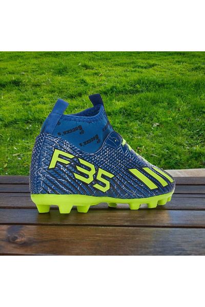 GGO FOOTBALL Cleme de fotbal pentru băieți - pentru Astroturf și teren, pantofi sport cu șosete