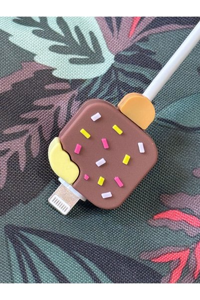 daystar Cute Ice Cream Silicone Cable Protector