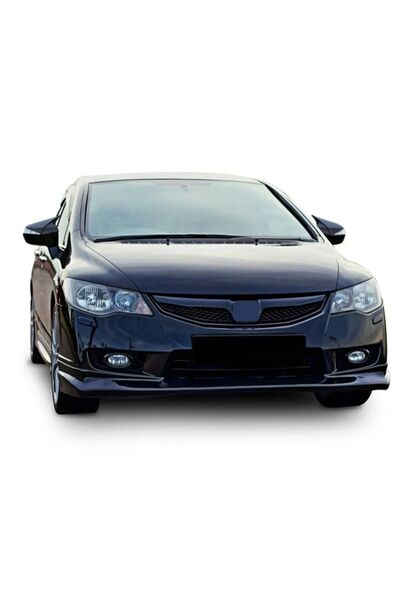 Harphour Honda Civic Fd6 (06-11) Uyumlu Ithal Parlak Siyah Piano Black Batman Yarasa Ayna Kapağı