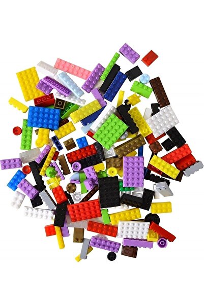 p parti oyunevi Green Application Ground Micro Block Funny Blocks 500 Pieces Plastic Box