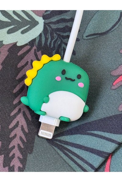 daystar Cute Dinosaur Silicone Cable Protector