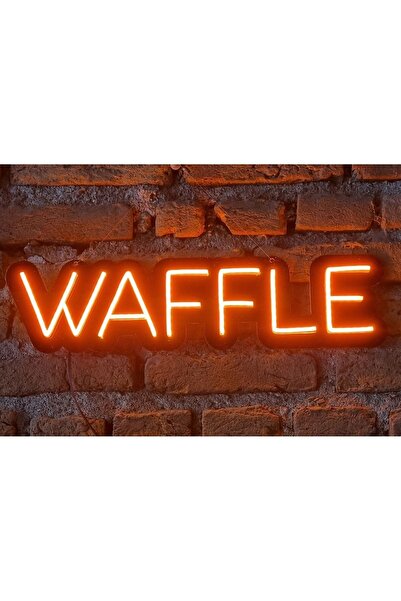 Neon WAFFLE NEON LED DUVAR AYDINLATMASI (AMBER)