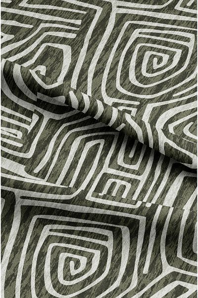 CANİLA Digital Printed Background Curtain Single Wing 140 X 270 cm Edge Fold Stitched