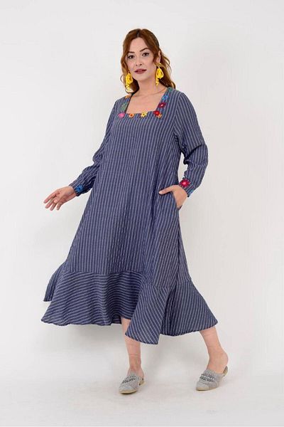 Rabiossa Authentic Embroidered Women's Dress