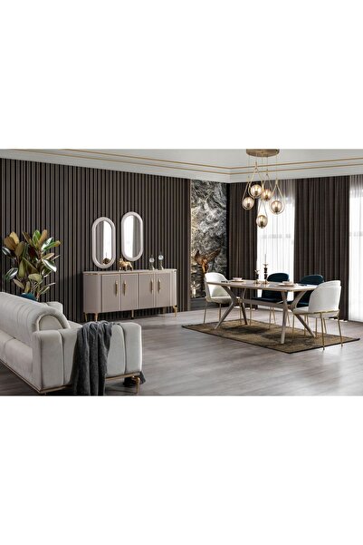 mobilyabazari Zümrüt Yemek Odası Takımı