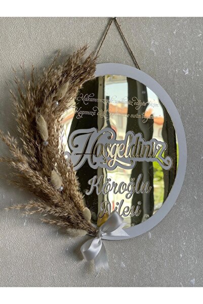 eslazerkesim Kişiye Özel Isimli Pleksi Ahşap Kapı Süsü