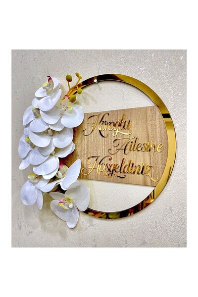 eslazerkesim Kişiye Özel Orkideli Kapı Süsü