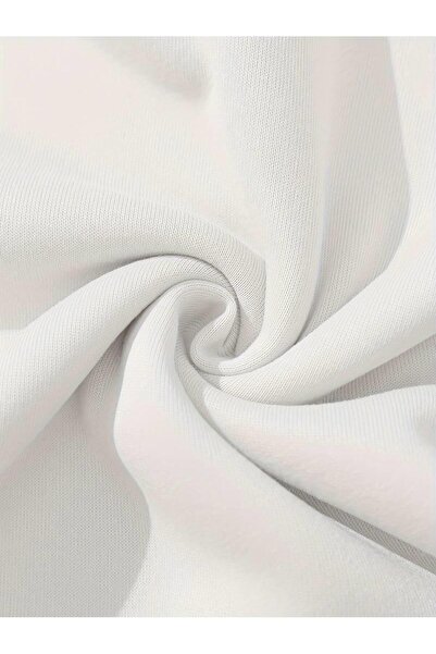 Touz Moda Φούτερ με στάμπα με λευκή κουκούλα τζιν με αστέρι