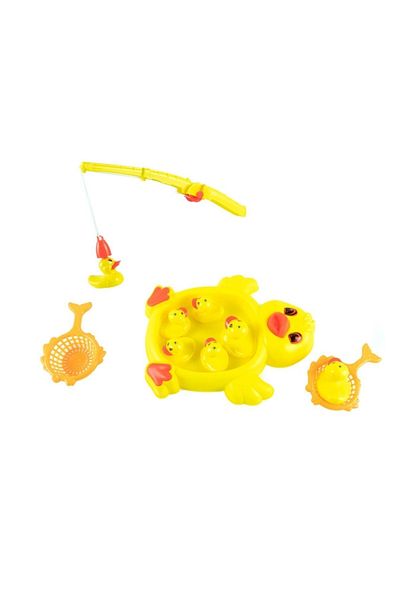 MaMaSeN Duck Dinosaur Catching Game with Pool - With Magnet