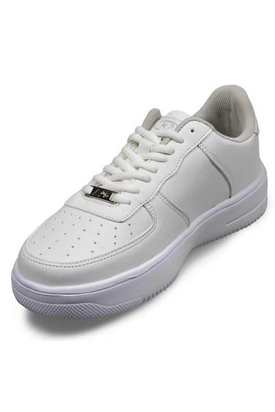 M.P. Mp 242-1082 Λευκά Ανδρικά Αθλητικά Παπούτσια - Lace-Up