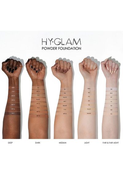 natasha denona HY-GLAM NP7 Powder Foundation - 12.5 g Powder Foundation