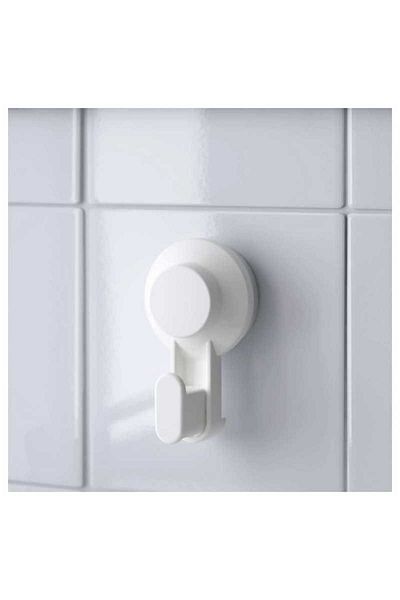 IKEA Κρεμάστρα TISKEN White Duar - 2 Τεμάχια
