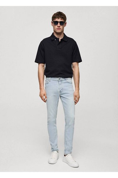 MANGO Man Jude Skinny Jeans - střihové džíny