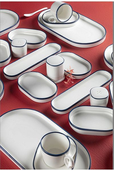 AROW MARLA 35 PIECES PORCELAIN 6 PERSON COFFEE SET