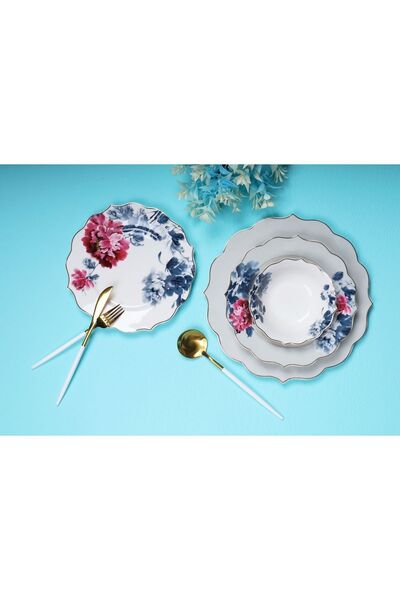 AROW Pink&more 24 Parça 6 Kişilik Yemek Takımı