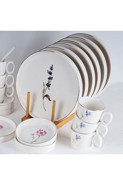 AROW 35 Piece Breakfast Set Casa Tr-3693