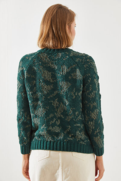 Bianco Lucci Knitwear Women's Sweater - 20246178 Model