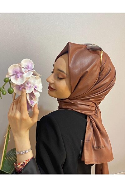 Sarar Deri Görünümlü Çift Taraflı Şal Srrderı Taba