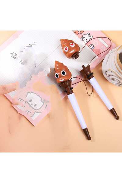 Meyra Accessories قلم هدية لطيف للمدرسة - عصير الملاكمة والبو، مع لعبة، قلم ح...