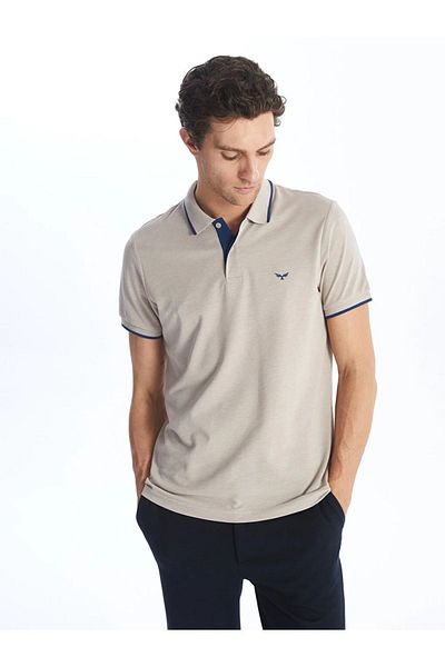 LC Waikiki LCWAIKIKI Classic Polo Collar Short Sleeve Pique Men's T-Shirt